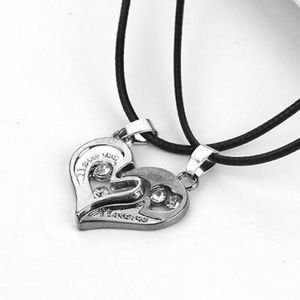 Collier A Pendentif Cœur - Argent